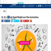 Dr Oz's Rapid Weight Loss Plan image